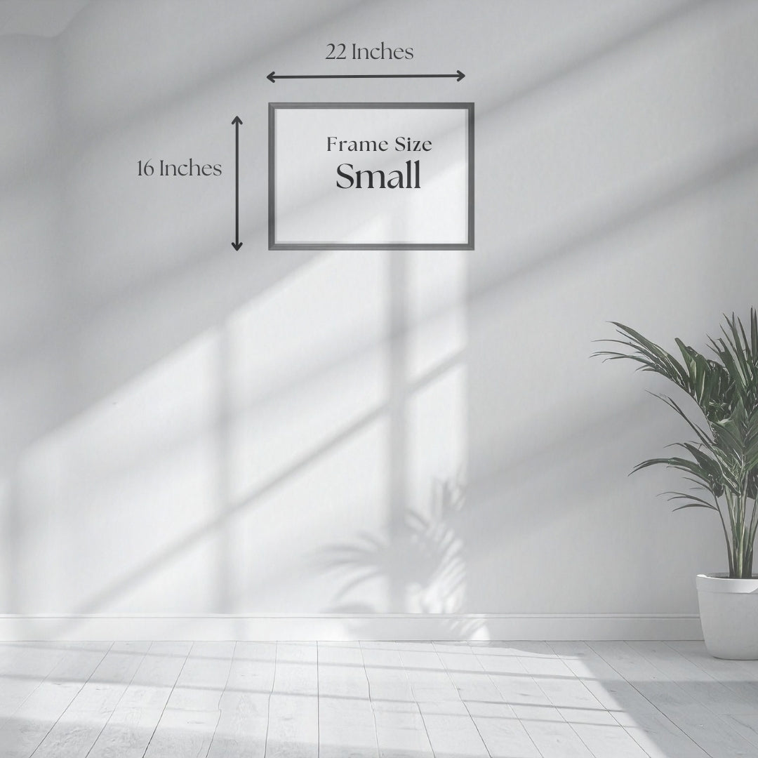 "Surah Al-Hujurat 49:13" (يَا أَيُّهَا النَّاسُ) | Wall Frame - Calligraphy Design (Essential)