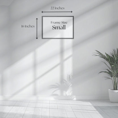 "Surah Al-Hujurat 49:13" (يَا أَيُّهَا النَّاسُ) | Wall Frame - Calligraphy Design (Essential)