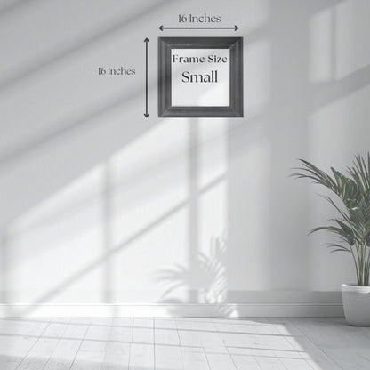 The Gracious 99 Names "Asma’ul Husna" (أَسْمَاءُ ٱللَّٰهِ ٱلْحُسْنَىٰ) | Wall Frame - Geometric Design (Premium)