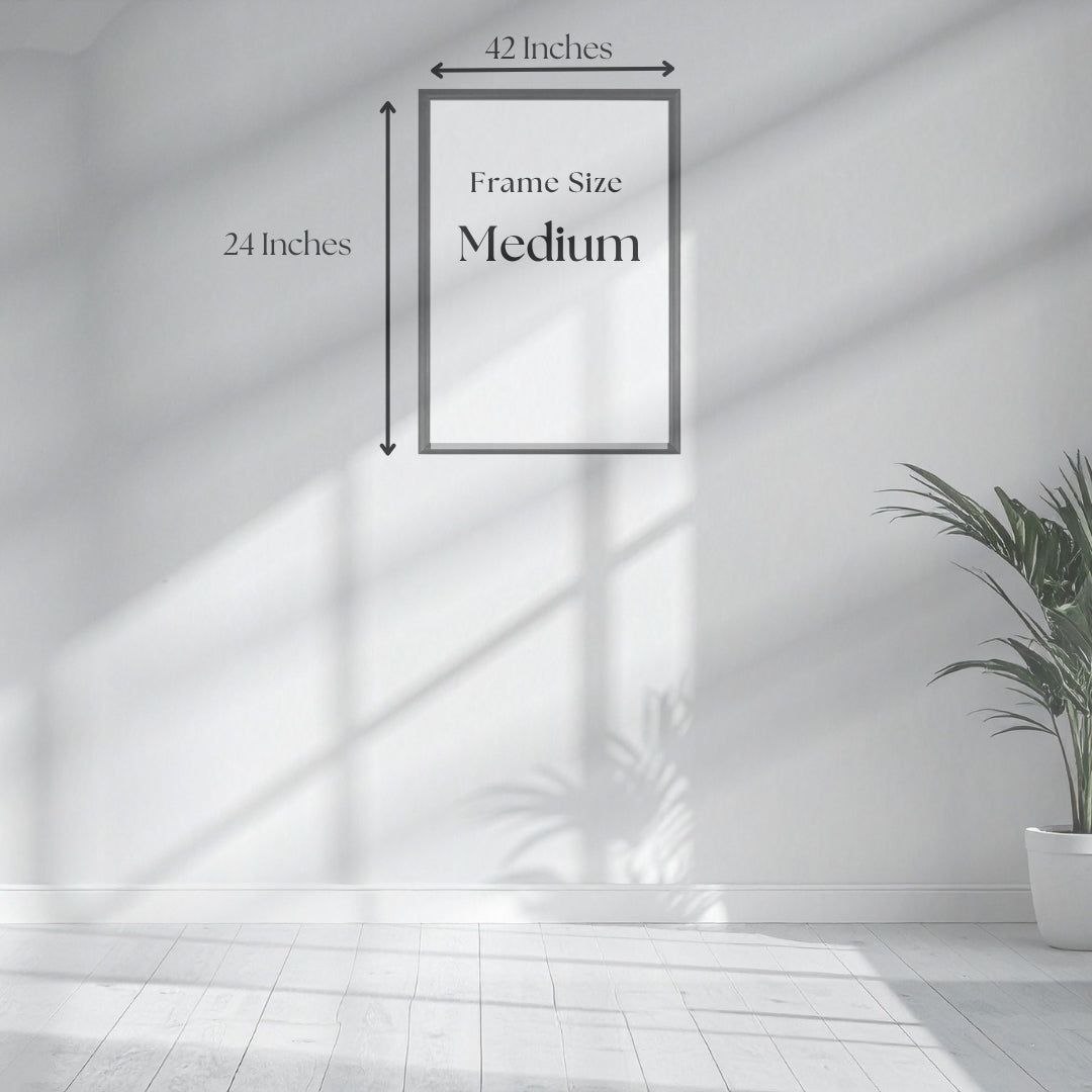 Ayatul Kursi (آيَةُ الْكُرْسِيِّ) for Office | Wall Frame - Calligraphy Design (Premium)