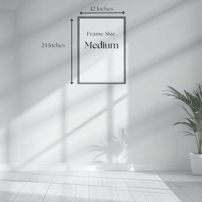 Ayatul Kursi (آيَةُ الْكُرْسِيِّ) for Office | Wall Frame - Calligraphy Design (Premium)